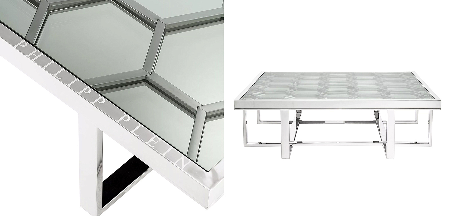 Кофейный стол Philipp Plein Coffee Table Skeleton Chrome Кофейный стол Philipp Plein Coffee Table Skeleton Chrome - Loft-Concept в Воронеже