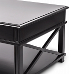 Широкий кофейный столик с ящиком Monsignor варинант исполнения - 2 | Loft Concept в Воронеже