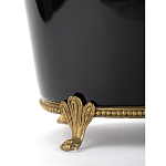 Кашпо Black design варинант исполнения - 2 | Loft Concept в Воронеже