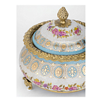 Шкатулка фарфоровая с цветочной росписью Eden Garden варинант исполнения - 2 | Loft Concept в Воронеже