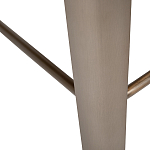 Стул барный светло-серый из экокожи Spectacular High Bar Stool варинант исполнения - 6 | Loft Concept в Воронеже