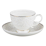 Чайный сервиз белого цвета из фарфора на 6 персон 15 предметов Floral Charm варинант исполнения - 1 | Loft Concept в Воронеже