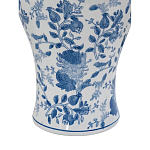 Ваза фарфоровая высокая с синими цветочными мотивами Independence варинант исполнения - 3 | Loft Concept в Воронеже
