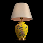 Настольная лампа желтая с изображением птиц Slip Away варинант исполнения - 10 | Loft Concept в Воронеже