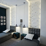 Гипсовая 3D Панель M-109 варинант исполнения - 2 | Loft Concept в Воронеже