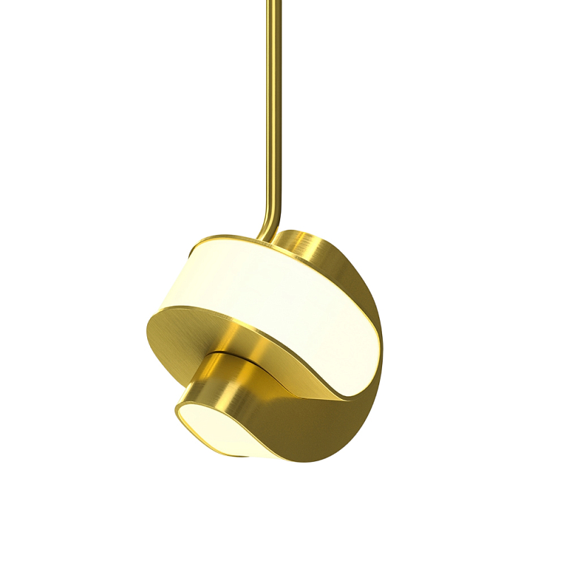 Подвесной светильник в цвете Латунь Levix Латунь сатинированная в Воронеже | Loft Concept 
