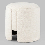 Дизайнерский Пуф Букле Poof Alice White Boucle  варинант исполнения - 3 | Loft Concept в Воронеже