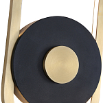 Бра с овальной рамой цвета латунь Midnight Orbit варинант исполнения - 1 | Loft Concept в Воронеже