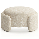 Круглая Оттоманка Alice ткань букле варинант исполнения - 2 | Loft Concept в Воронеже