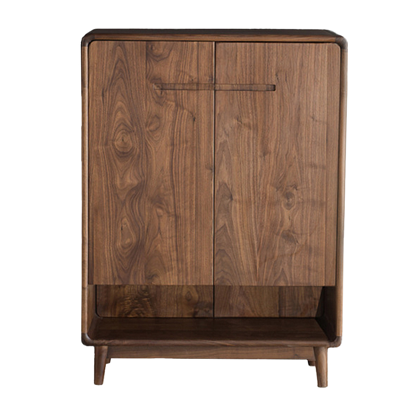 Комод в прихожую для хранения обуви Moon Walnut Furniture Орех Комод в прихожую для хранения обуви Moon Walnut Furniture Орех в Воронеже | Loft Concept