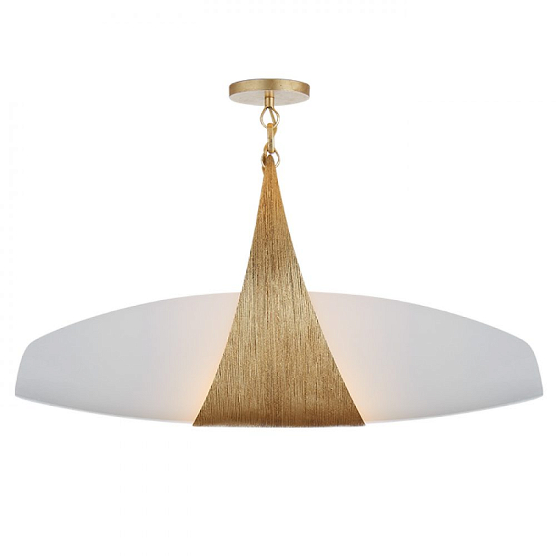 Люстра Utopia Large Linear Bath Pendant, Gild Золотой Белый Люстра Utopia Large Linear Bath Pendant, Gild Золотой Белый в Воронеже | Loft Concept