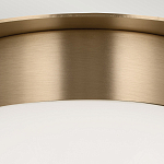 Потолочный светильник с белым матовым шарообразным плафоном Kichler варинант исполнения - 4 | Loft Concept в Воронеже