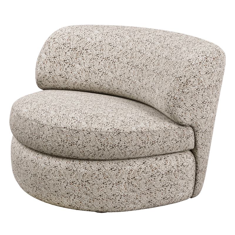 Кресло Ulysses Молочный Серый в Воронеже | Loft Concept 