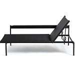 Диван-шезлонг черный Annet варинант исполнения - 4 | Loft Concept в Воронеже