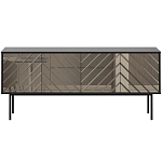 ТВ-тумба с зеркальным декором Serena TV-Stand варинант исполнения - 2 | Loft Concept в Воронеже