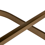 Стул барный букле бежевый с каркасом цвета матовое золото Tactility варинант исполнения - 4 | Loft Concept в Воронеже