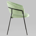 Стул в велюре фисташкового цвета Horizon варинант исполнения - 2 | Loft Concept в Воронеже