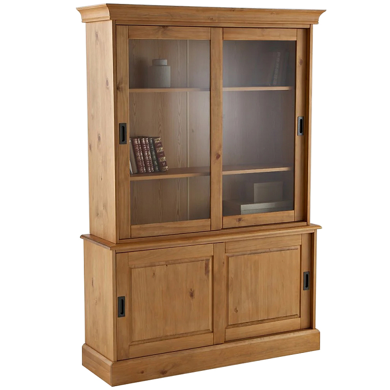 Витрина из массива сосны Hanson Wood Showcase Древесина Прозрачное Стекло Витрина из массива сосны Hanson Wood Showcase Древесина Прозрачное Стекло в Воронеже | Loft Concept