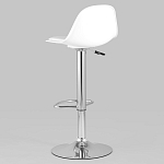 Барный стул с белым сиденьем Ellis варинант исполнения - 5 | Loft Concept в Воронеже