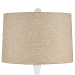 Торшер с белым каркасом и тканевыми абажуром Natural Stems варинант исполнения - 4 | Loft Concept в Воронеже