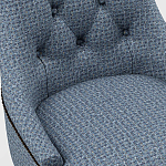 Мебельная ткань Шенилл голубой цвет 142 см T4-49 варинант исполнения - 12 | Loft Concept в Воронеже