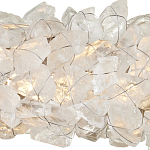 Люстра светодиодная фактурная в форме кольца Amber Crystal варинант исполнения - 1 | Loft Concept в Воронеже