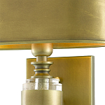 Бра с овальным абажуром на прозрачном основании Masculinity варинант исполнения - 1 | Loft Concept в Воронеже