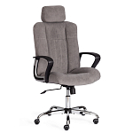 Кресло компьютерное City Chair хром флок варинант исполнения - 2 | Loft Concept в Воронеже