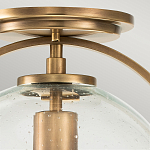 Потолочный светильник с прозрачным стеклянным шаром с эффектом пузырьков Hinkley варинант исполнения - 14 | Loft Concept в Воронеже