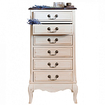 Комод высокий узкий с 6-ю ящиками Interiors Romance варинант исполнения - 1 | Loft Concept в Воронеже