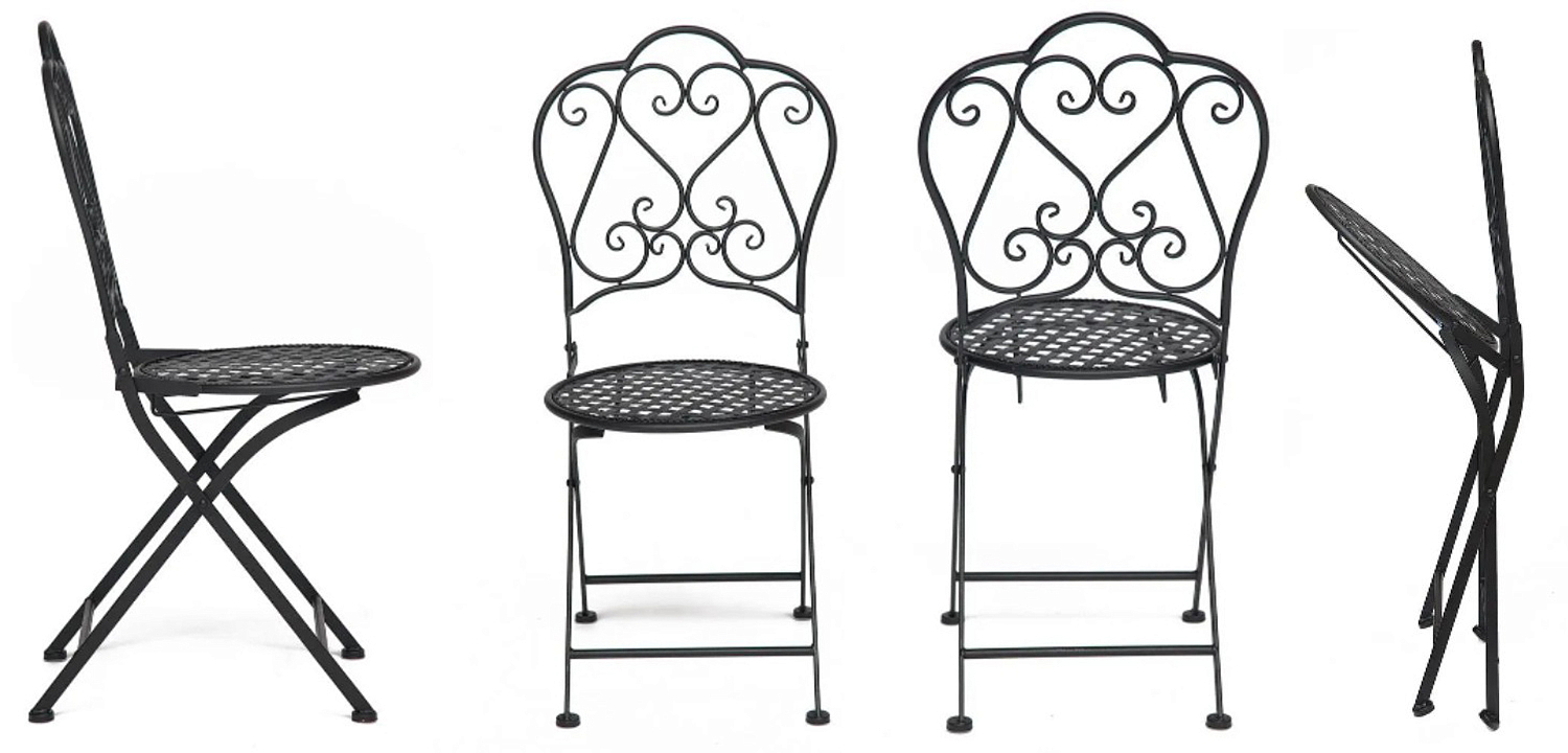 Стул Forged Patterns Love Black Стул Forged Patterns Love Black - Loft-Concept в Воронеже