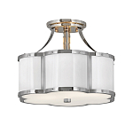 Потолочный светильник с декоративными заклепками Hinkley  варинант исполнения - 11 | Loft Concept в Воронеже