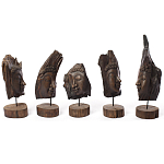 Декоративная статуэтка из дерева Будда Buddha Wooden Statuette варинант исполнения - 7 | Loft Concept в Воронеже