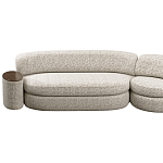 Диван модульный со столиком Ulysses варинант исполнения - 3 | Loft Concept в Воронеже