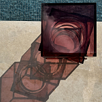 Стол журнальный в форме кубов Acrylic Furniture Lumina Crimson Clarity варинант исполнения - 8 | Loft Concept в Воронеже