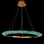 Люстра в форме кольца с цветочным декором Warm Heavenly Light варинант исполнения - 4 | Loft Concept в Воронеже