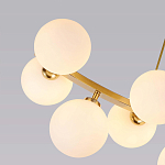 Люстра подвесная с белыми лампами в форме шара Felicitat варинант исполнения - 3 | Loft Concept в Воронеже