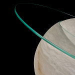 Торшер - журнальный стол Cryptocrystalline Stone варинант исполнения - 8 | Loft Concept в Воронеже