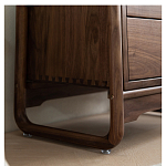 Вешалка деревянная с 2- мя ящиками Moon Walnut Furniture варинант исполнения - 10 | Loft Concept в Воронеже