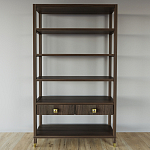 Стеллаж с двумя ящиками Elsa Dreams Walnut варинант исполнения - 4 | Loft Concept в Воронеже