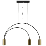 Линейный светильник с дугообразным каркасом Daviau Linear Arch Light 3 варинант исполнения - 2 | Loft Concept в Воронеже