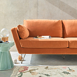 Приставной стол из керамики Manufacto Gray-green варинант исполнения - 5 | Loft Concept в Воронеже