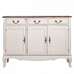 Буфет трехстворчатый с 3-мя ящиками в стиле прованс Interiors Romance варинант исполнения - 1 | Loft Concept в Воронеже