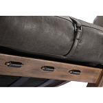 Кресло Duncan винтажная черная кожа варинант исполнения - 4 | Loft Concept в Воронеже