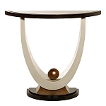 Консоль на полукруглой основе Stylish Pearl варинант исполнения - 2 | Loft Concept в Воронеже