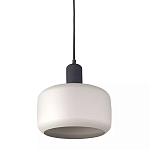 Подвесной светильник с круглым бежевым плафоном Quentin варинант исполнения - 2 | Loft Concept в Воронеже