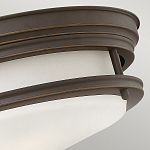 Потолочный светильник для ванных комнат со стеклянным плафоном в форме перевернутого конуса Hinkley варинант исполнения - 23 | Loft Concept в Воронеже