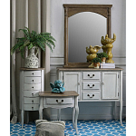 Комод в стиле прованс с ящиками и дверцами Rene Montmartre Provence Chest of Drawers варинант исполнения - 2 | Loft Concept в Воронеже