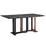 Стол обеденный со стальными ножками оригинальной формы Gourmet Meal варинант исполнения - 1 | Loft Concept в Воронеже