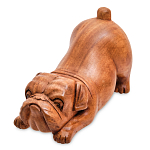 Статуэтка деревянная в виде собаки Puppy варинант исполнения - 1 | Loft Concept в Воронеже